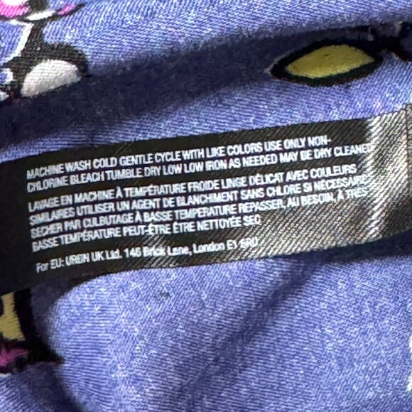 ANTHROPOLOGIE PINTUCK FLORAL COTTAGE BlOOM CORE TUNIC DRESS BOHO SIZE XS - Picture 7 of 8